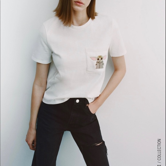 Zara LimitedEdition BabyYoda StarWars Disney Shirt - Picture 2 of 6